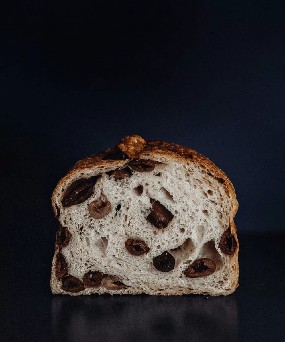 Haus Olive Sourdough (cross section)